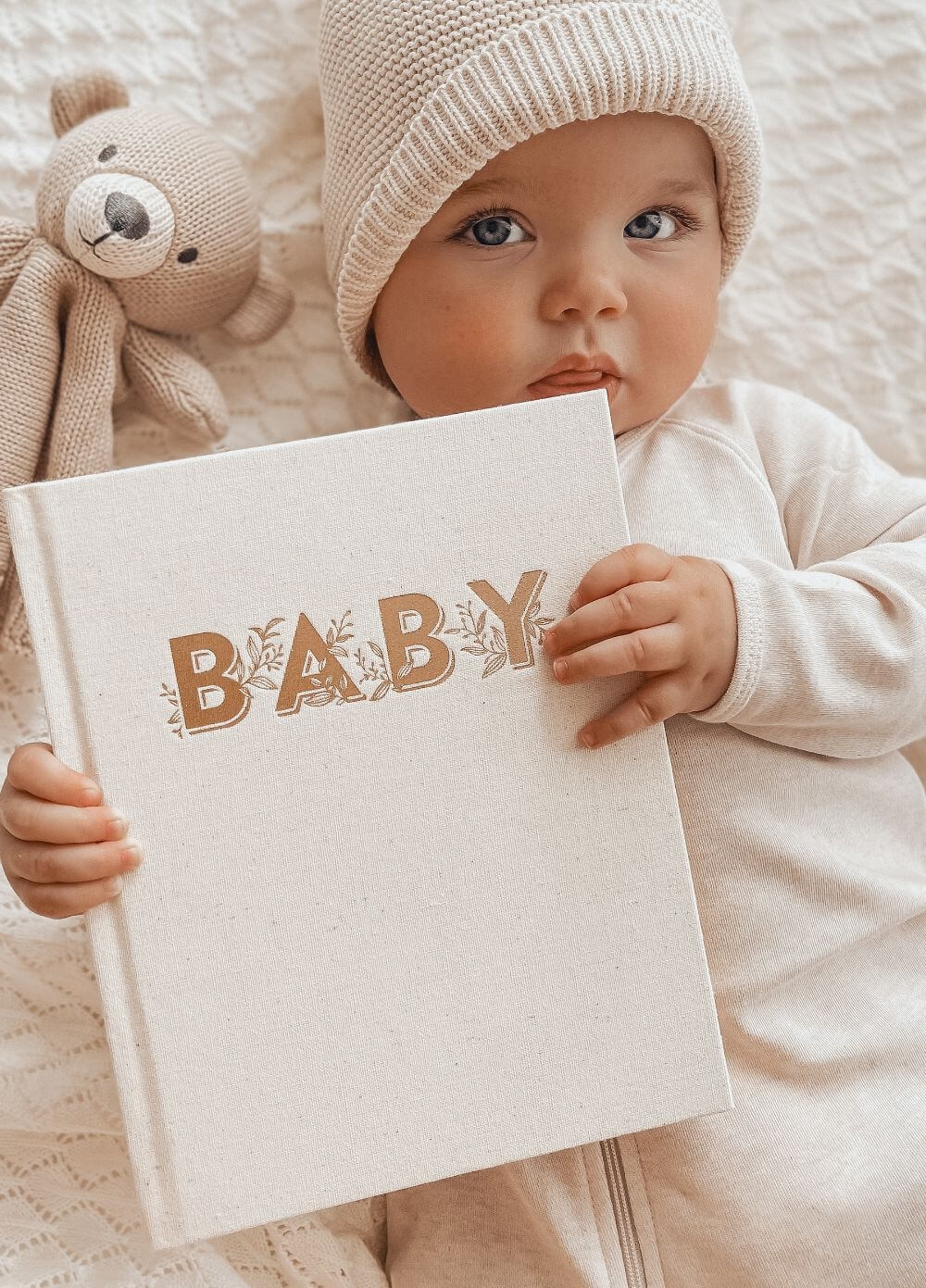 Fox & Fallow - Mini Baby Book in Oatmeal