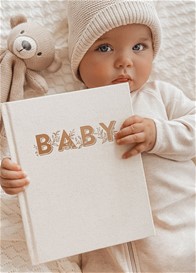 Fox & Fallow - Mini Baby Book in Oatmeal