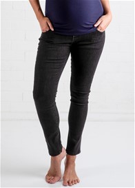 Lait & Co - Christophe Ankle Jeans in Washed Black