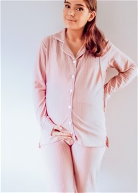 Lait & Co - Ines Dream Away Pyjama Set in Pink Stripe