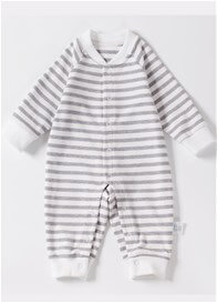 Lait & Co - Lille Onesie in Grey Stripes