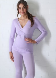 Lait & Co - Lilou L/S PJ Loungewear Set in Lilac