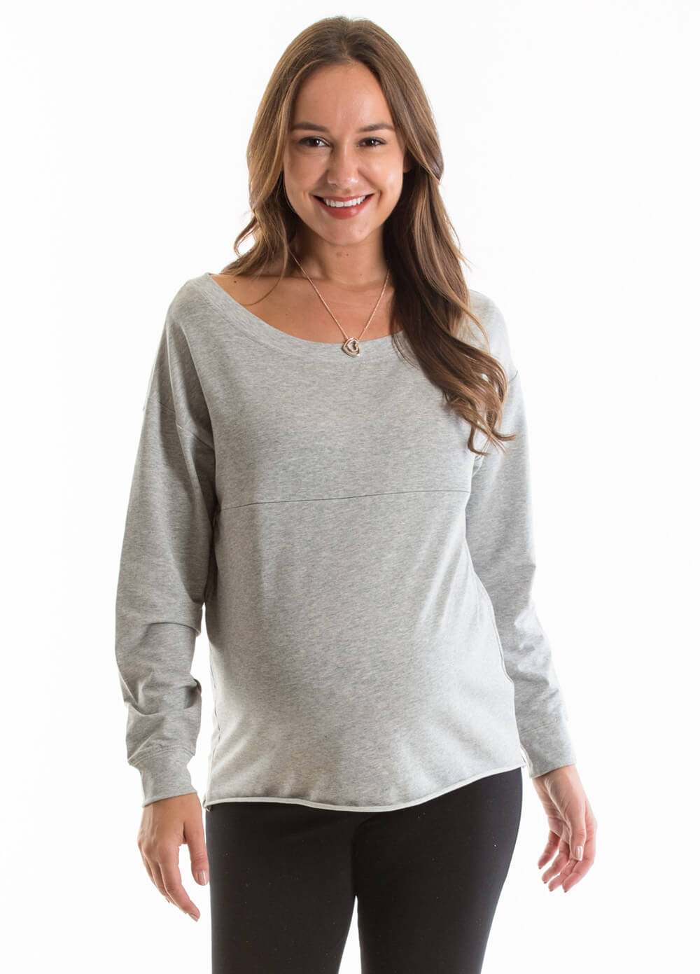 Marne Maternity & Nursing Sweater by Lait & Co