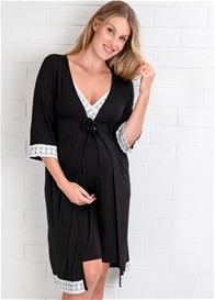 Lait & Co - Moselle Black Pregnancy Robe