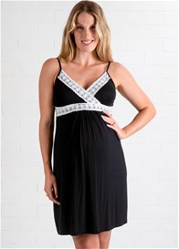 Lait & Co - Moselle Black Nursing Chemise 