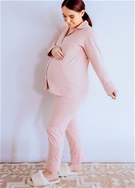 Lait & Co - Seraphina 3pc Nursing Pyjama Set in Pink