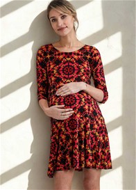 Leota - Red Utopia Kelsey Dress