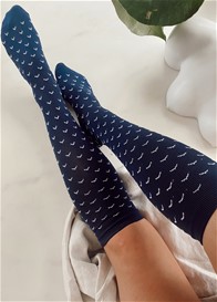 Mama Sox - Excite Compression Socks in Navy Arrow