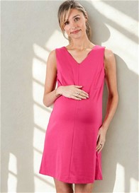 Maternal America - Princess Shift Dress in Hot Pink - ON SALE