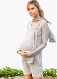 Maternal America - Scarf Tie Knit Dress - ON SALE