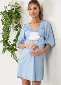 More Of Me - Blue Baby Shower Dress - ON SALE