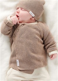 Noppies Baby - Pino Organic Knit Cardigan in Taupe