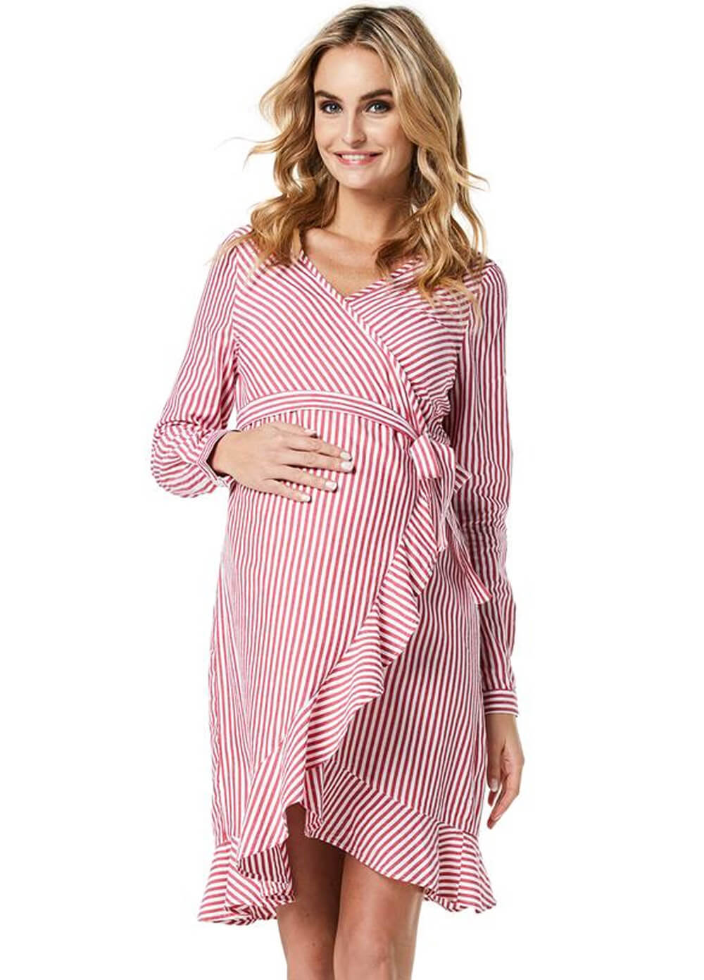 pregnancy wrap dress
