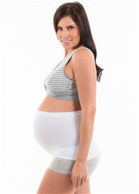 Preggers - Maternity Support Band in White