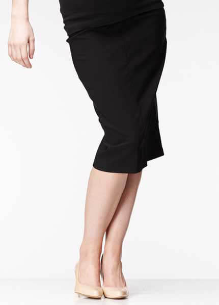 Queen Bee Black Maternity Pencil Skirt by Soon Maternity