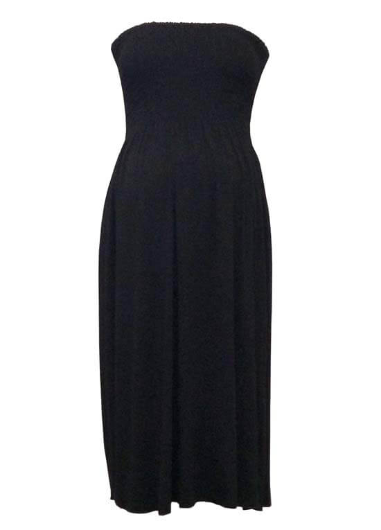 Fluxus Black Maternity Dress/Skirt by Trimester Clothing