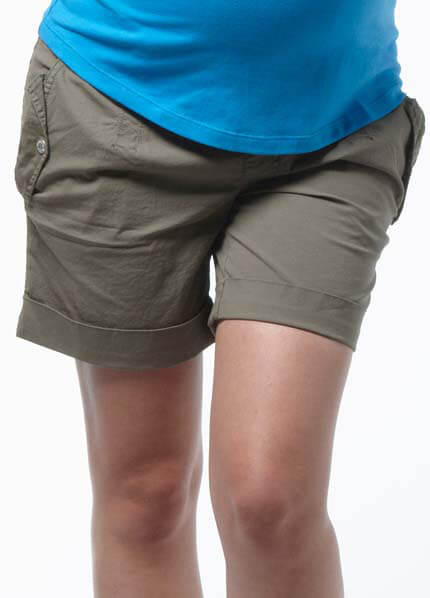 Darfield Olive Maternity Shorts by Noppies