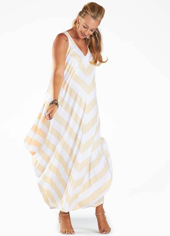 chinese dress ladies Pinkblush Cream Off Shoulder Ruffle Tiered Maternity Maxi Dress Small main image 0