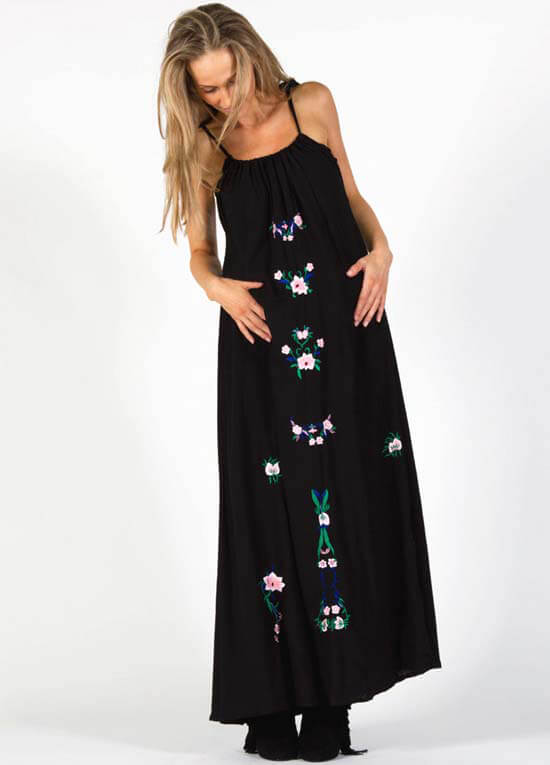 Splendour Trapeze Maternity Dress in 