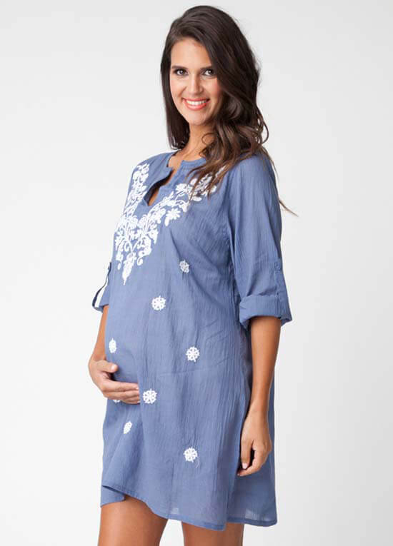 kaftan maternity gown