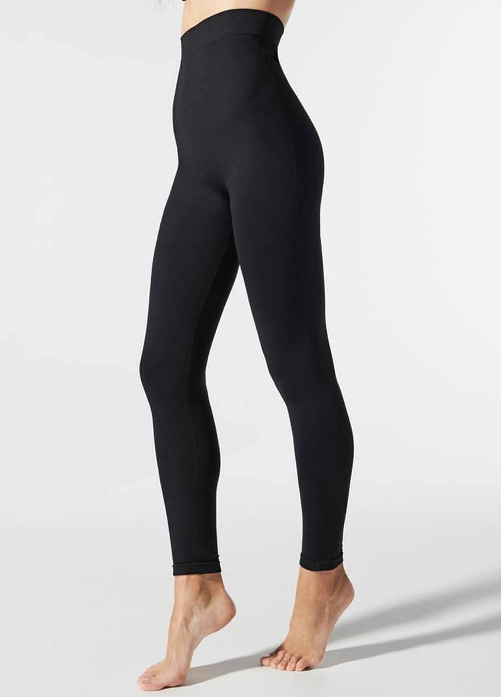 Blanqi - High Waist Postpartum Leggings in Black