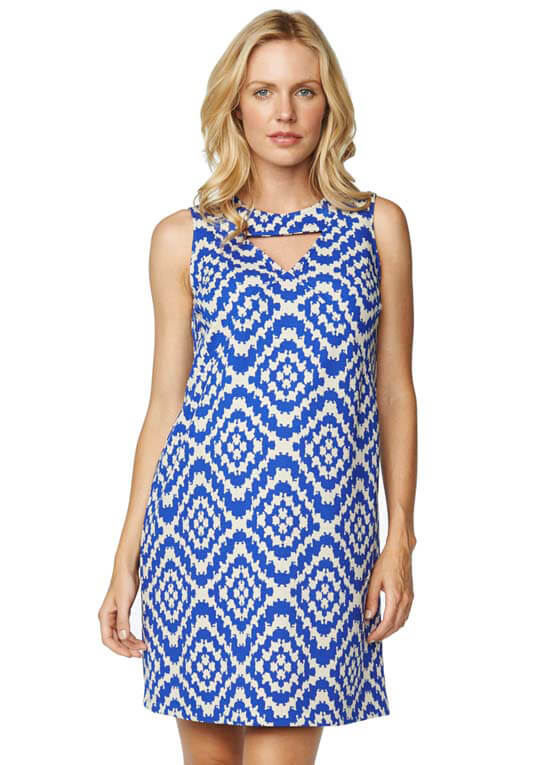 Maternal America - Tapestry Keyhole Dress - ON SALE