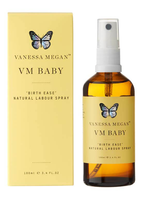 Queen Bee Baby Birth Ease Organic Labour Spray by Vanessa Megan