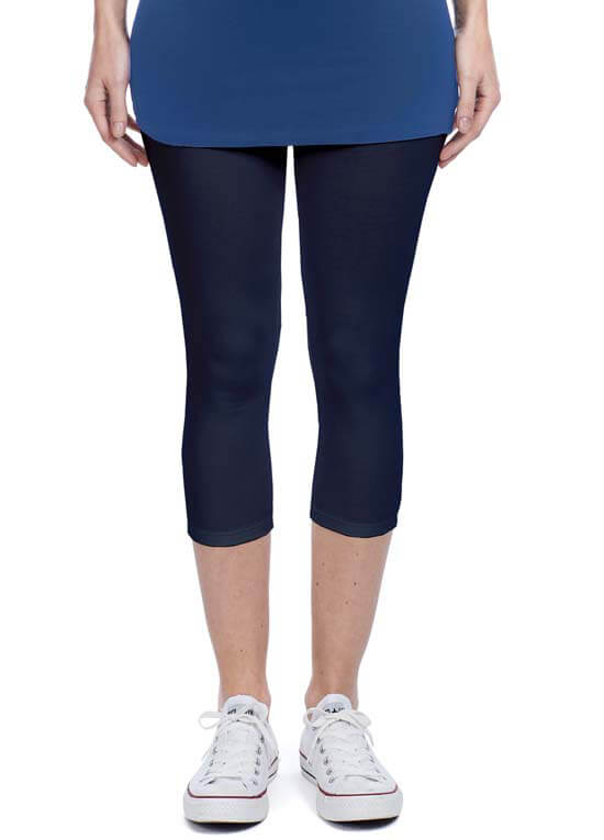 Amsterdam Maternity Capri Legging in Dark Blue by Noppies