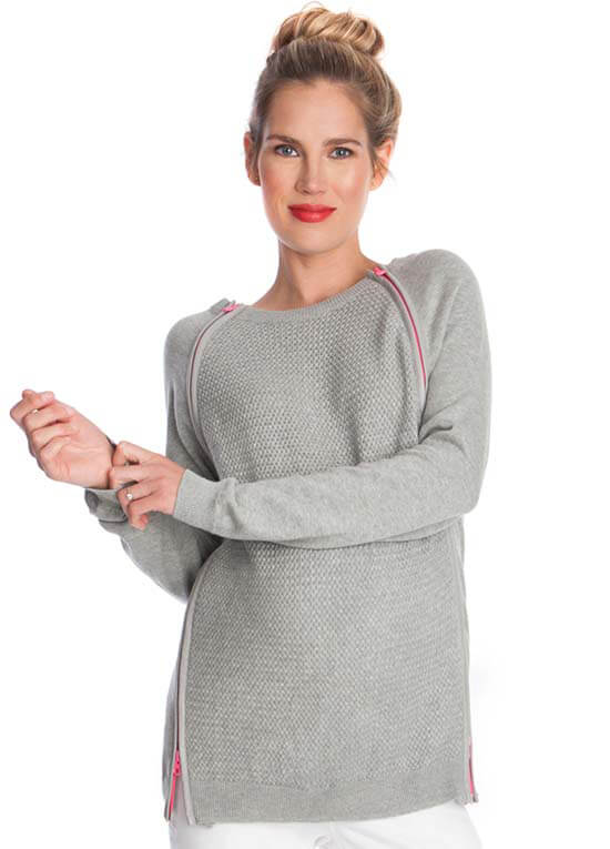 double zip jumper