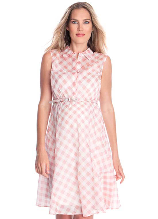 cotton maternity gown