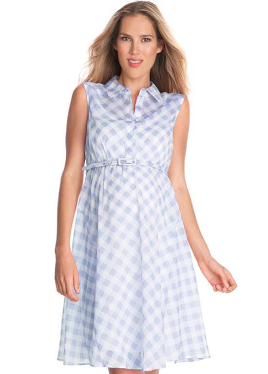 cotton maternity gown