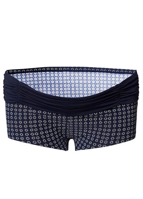 Night Blue Print Maternity Swimwear Bikini Shorts by Esprit