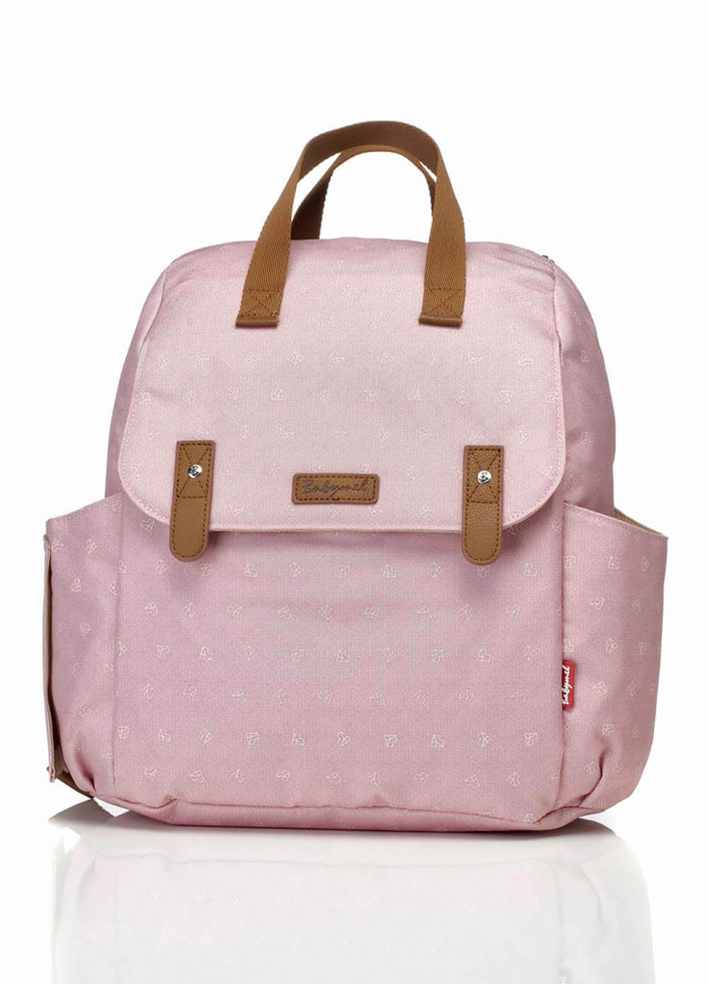 Robyn Convertible Backpack in Dusty Pink by Babymel