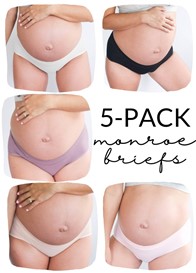 Buy Under the Belly Maternity Underwear  Pregnancy Bikini Underwear - 5  Pack Online at desertcartSeychelles