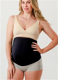 Queen Bee - Monroe Under Bump Maternity Underwear Briefs in Ivory