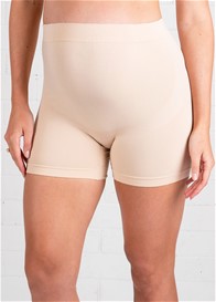 QueenBee® - Katie Seamless Over Bump Shorts in Nude