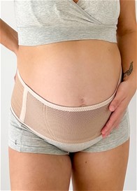 QueenBee® - Kayce Adjustable Support Belly Belt in Nude