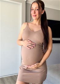 QueenBee® - Maddie Nursing Slip in Cocoa
