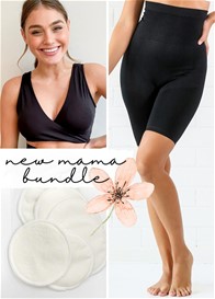 QueenBee® - New Mama Sara Bra & Postpartum Shorts Bundle
