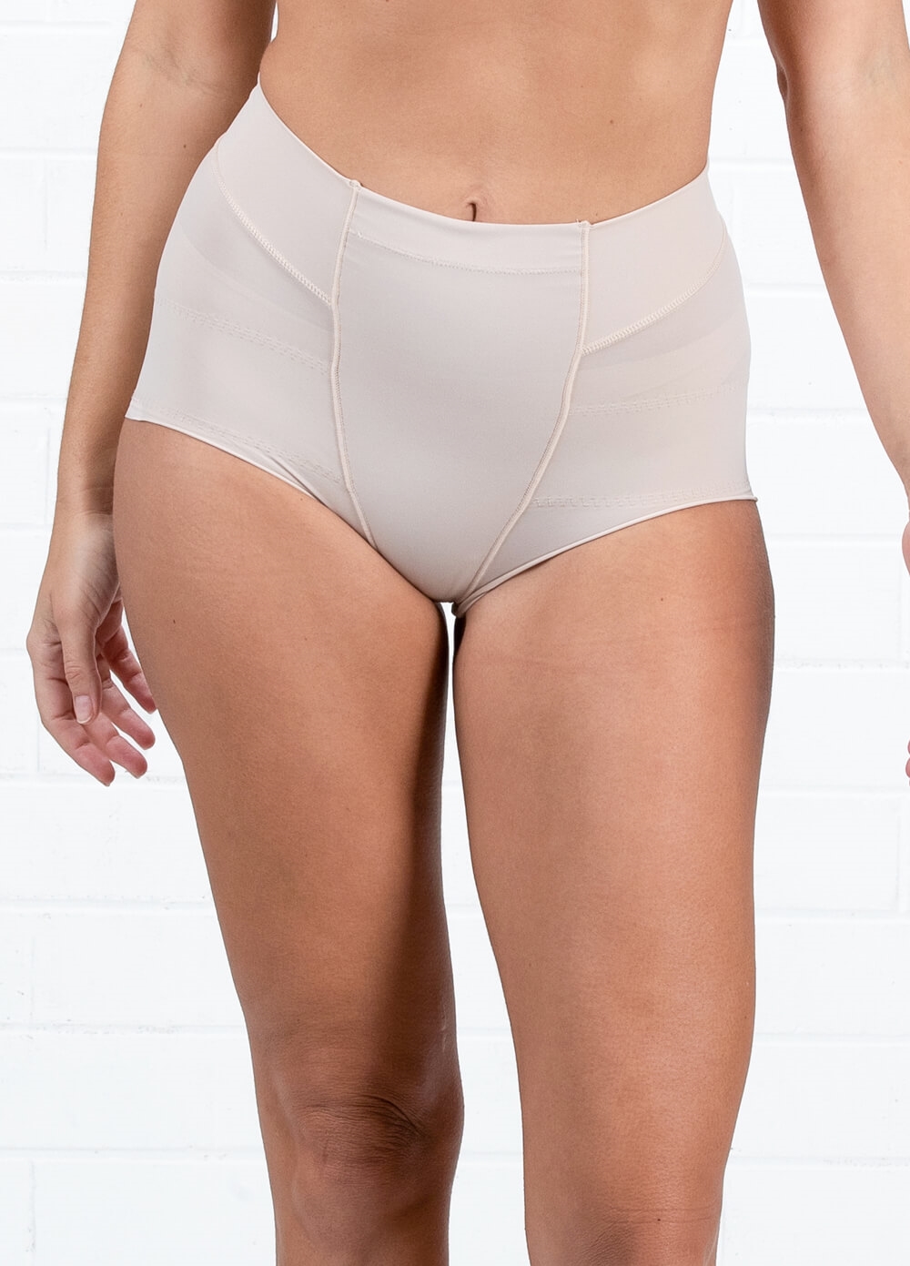 Queen Bee - Postnatal Girdle Briefs in Nude