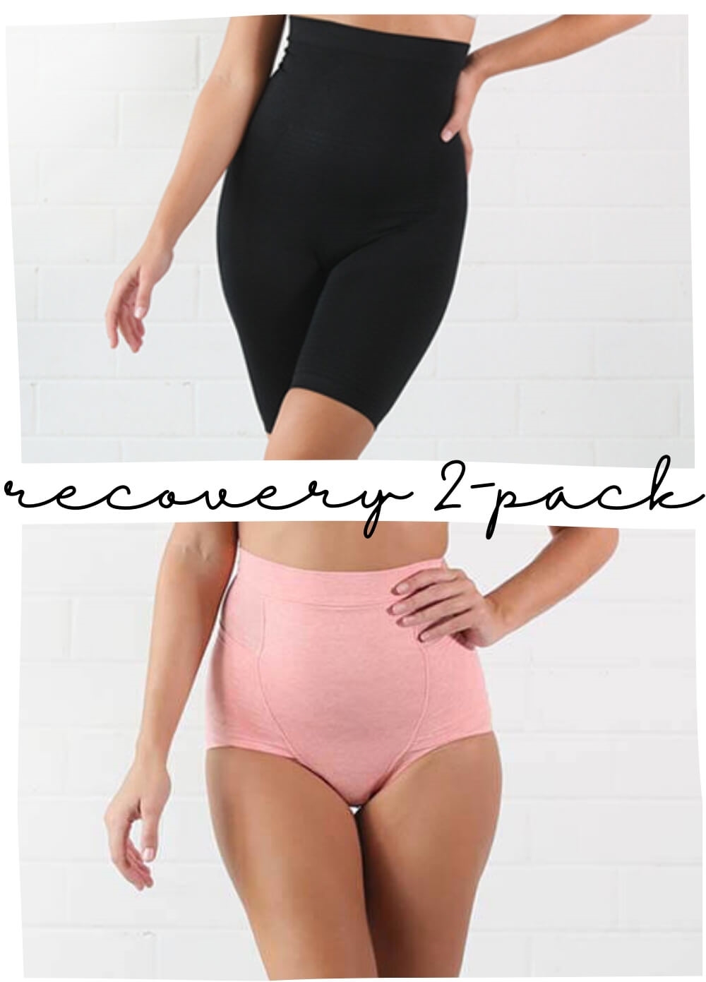 QueenBee® - Postnatal Recovery Briefs & Shorts Bundle