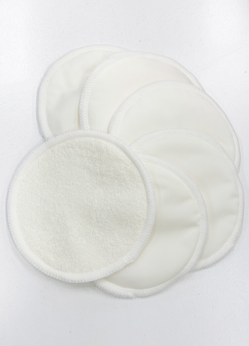 QueenBee® - Resuable Bamboo Breast Pads (3 Pairs) in Natural