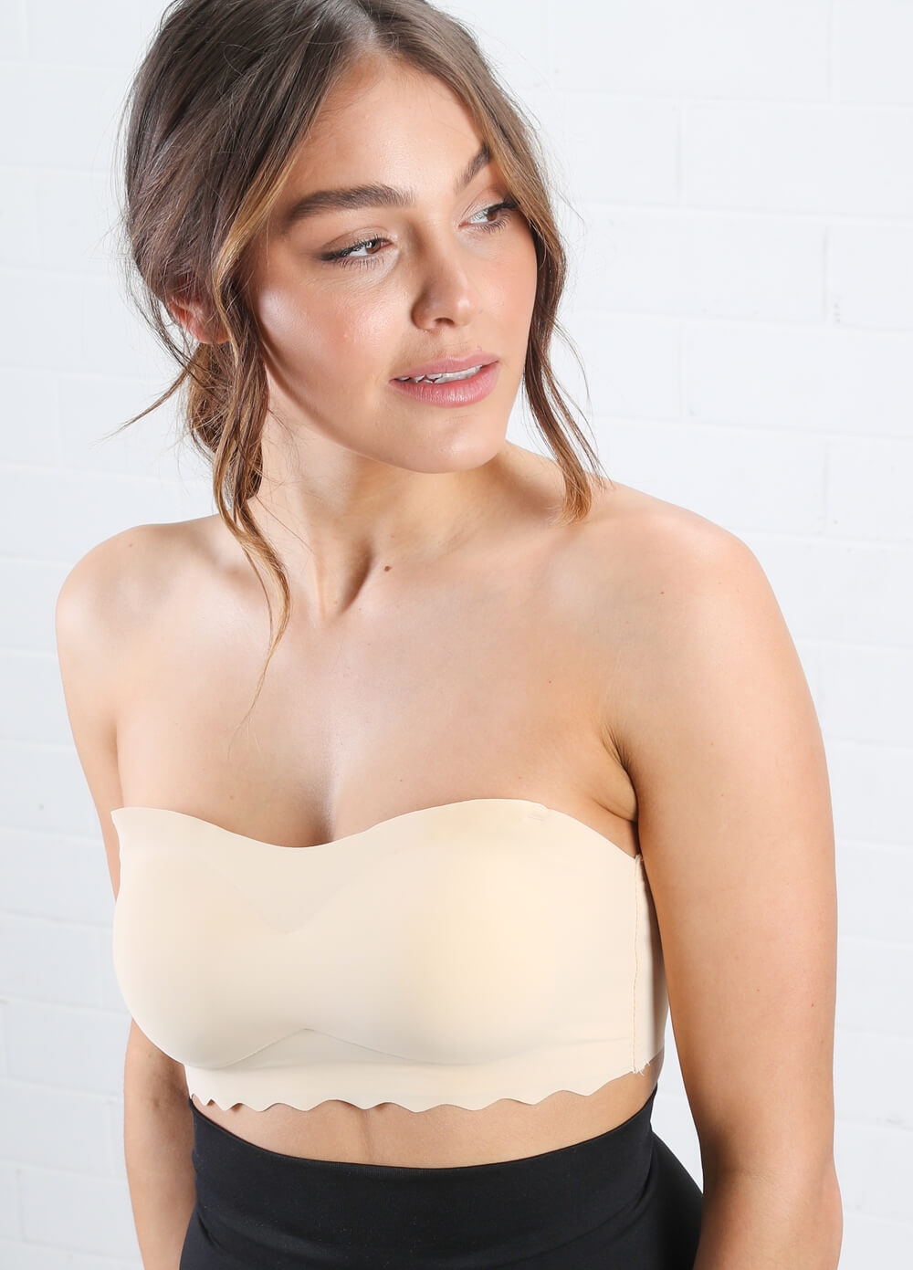 Queen Bee - Talitha Strapless Maternity Bra in Nude