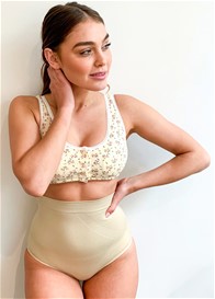 QueenBee® - Thea Postpartum Shaping Briefs in Nude