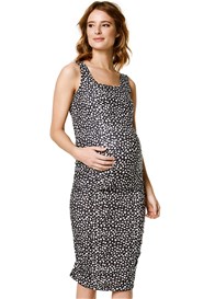 Supermom - Polkadot Ruched Tank Dress