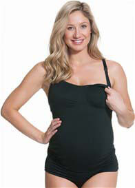 Cake Maternity - Dark Cinder Toffee Nursing Cami
