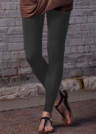 Preggers - Compression Leggings in Coal