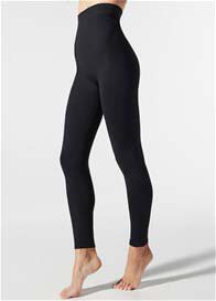 High Waist Postpartum Support Leggings in Black by Blanqi