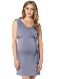 Noppies - Lara Nursing Dress in Lavender Grey - ON SALE