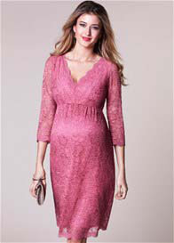 Tiffany Rose - Chloe Lace Evening Dress in Desert Rose